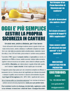 Visualizzabile e scaricabile quì, in formato PDF, il nostro volontantino con la descrizione dei nostri servizi offerti.